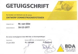 Ontwerp Zonnestroomsystemen