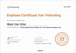 IQ Battery 5P Installateurstrainingcertificaat Page 0001
